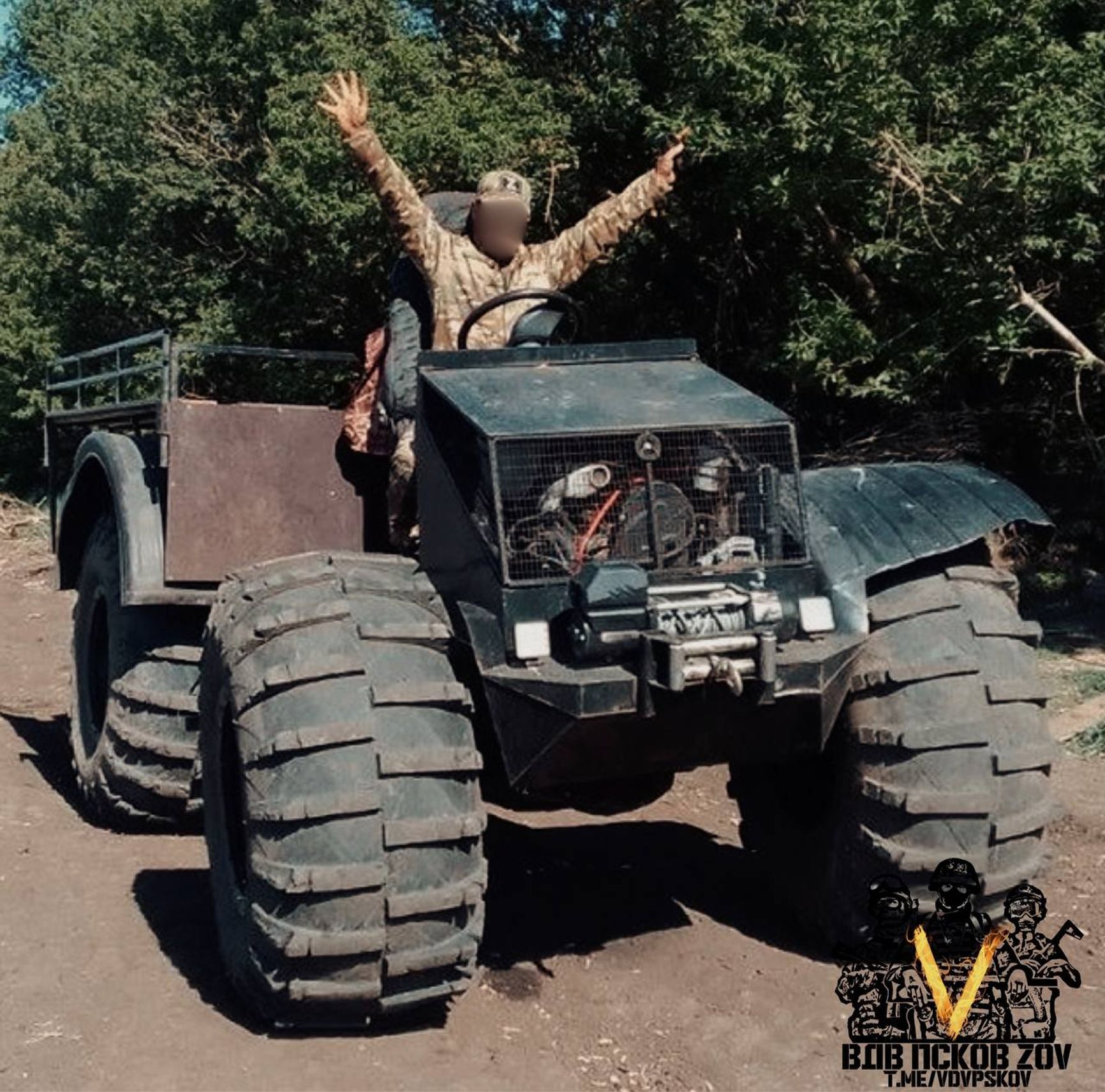 Багги с двигателем от ВАЗ-2109 на вооружении ВС РФ