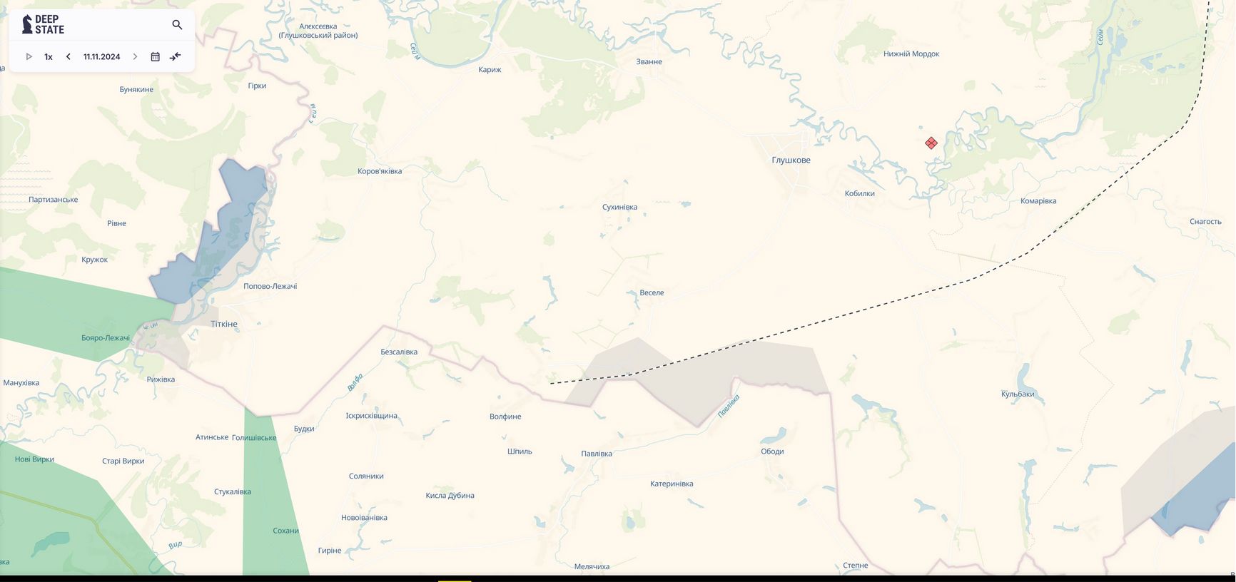 DeepState Map, 11 ноября